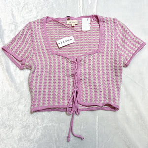 L.A. Hearts Short Sleeve Top Size Small *